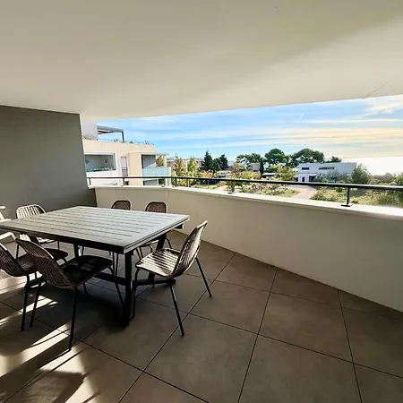 2 A Meze, Vue Imprenable, Parking Gratuit - Fr-1-604-37 Διαμέρισμα